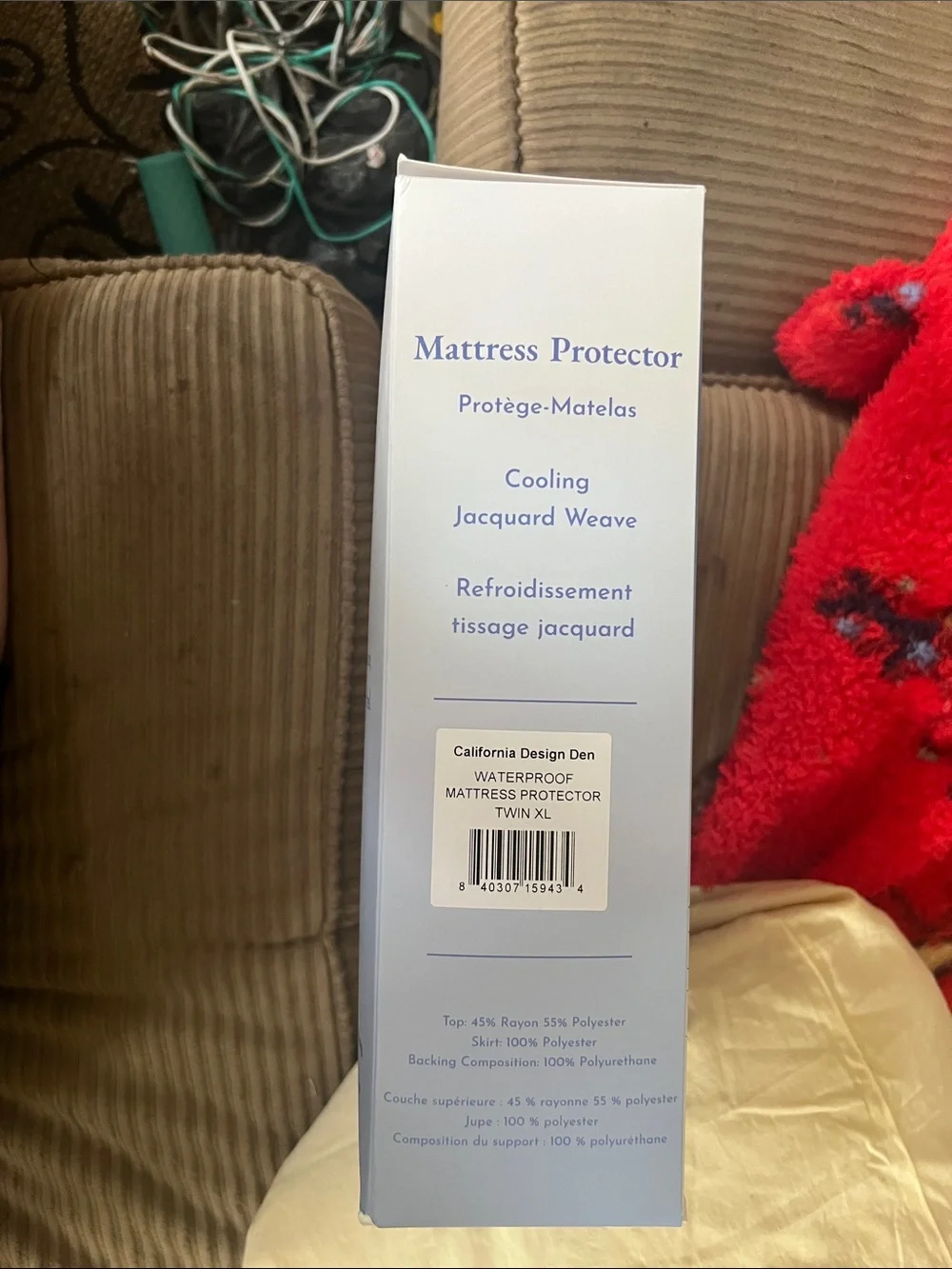 California Design Den Waterproof Mattress Protector